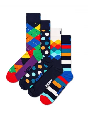 Accessoire Chaussettes Quatuor Bleu Multico Bleu Moyen