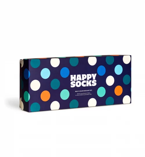 Accessoire Chaussettes Quatuor Bleu Multico Bleu Moyen – Image 2