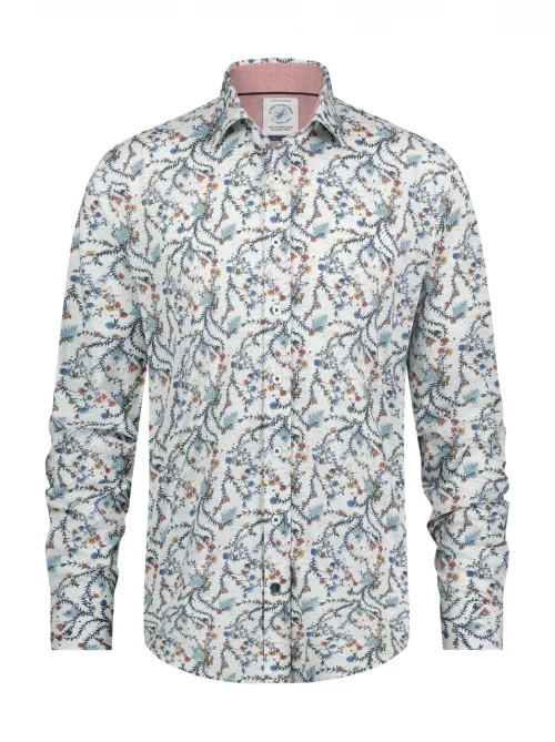 Chemise Manches Longues Sport Tr - Renard Bleu Moyen