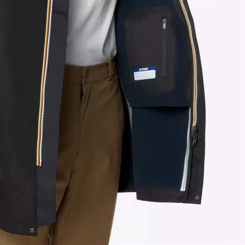 Grosse Piece Parka Neoprene Noir Fonce – Image 3