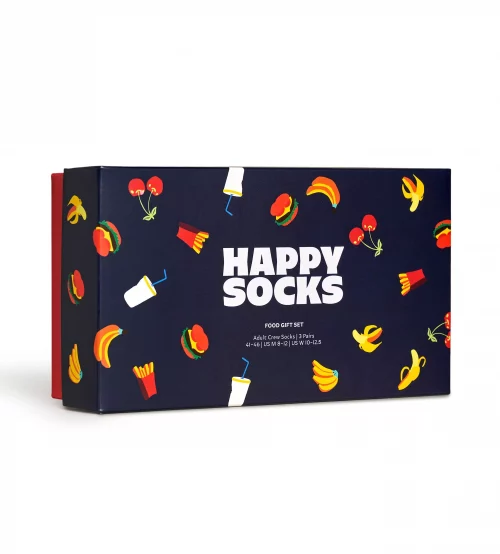Accessoire Chaussettes Trio Fruits Noir Fonce – Image 2