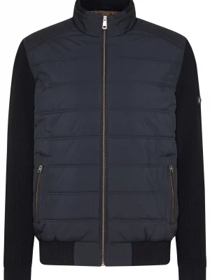 Grosse Piece Blouson Gilet Blouson Bleu Fonce