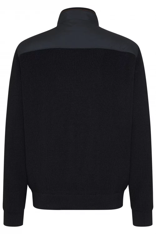 Grosse Piece Blouson Gilet Blouson Bleu Fonce – Image 2