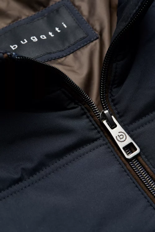 Grosse Piece Blouson Gilet Blouson Bleu Fonce – Image 3
