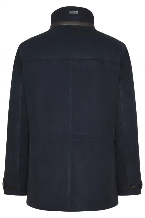 Grosse Piece Parka Micro Bleu Fonce – Image 2