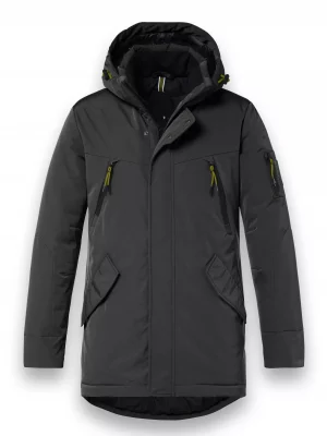 Grosse Piece Parka Tr - Nylon 2 Poches Rabat Kaki Fonce