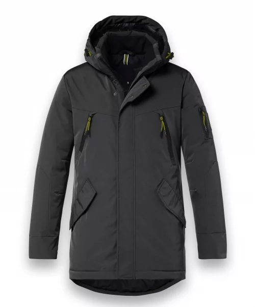 Grosse Piece Parka Tr - Nylon 2 Poches Rabat Kaki Fonce