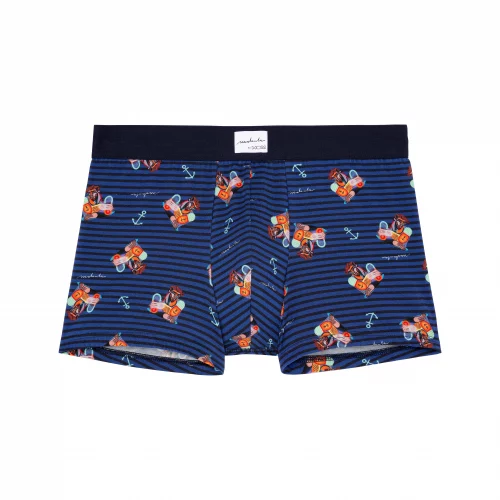 Accessoire Shorty Collaboration Madaula Bleu Moyen
