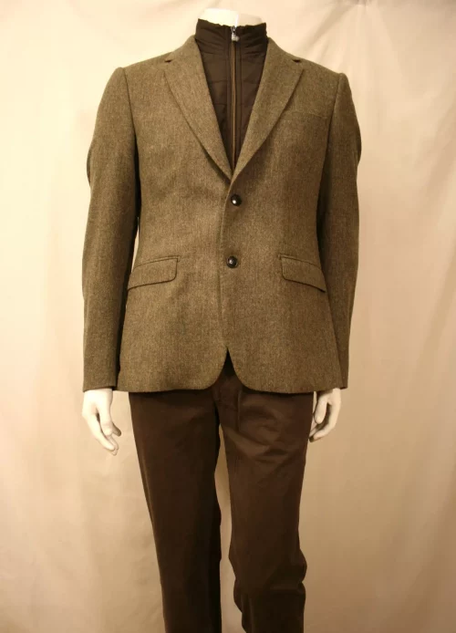 Veste Ville Brouille Las Vert Moyen