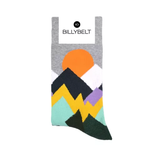 Accessoire Chaussettes Coffret Trio Montagne Kaki Moyen – Image 3