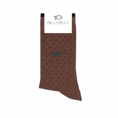 Accessoire Chaussettes Coffret Trio Rayure Beige Moyen – Image 2