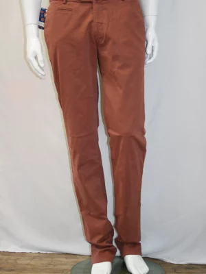 Pantalon Sport Chino Satin Pat Hamilton Orange Moyen