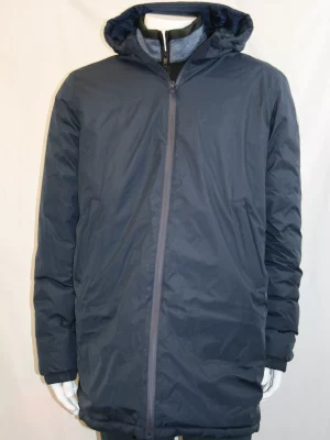Grosse Piece Parka Inspiration K-way Bleu Fonce