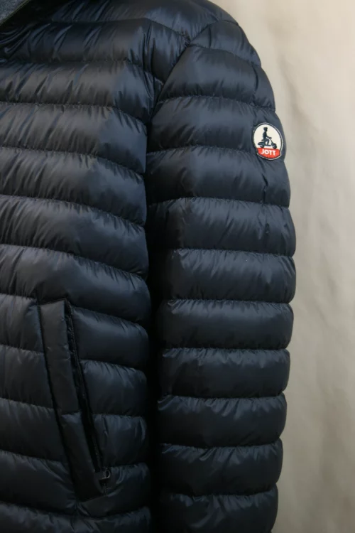 Grosse Piece Parka Inspiration K-way Bleu Fonce – Image 4
