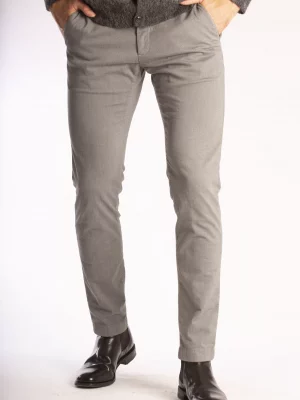 Pantalon Sport Micro Structure Gris Clair