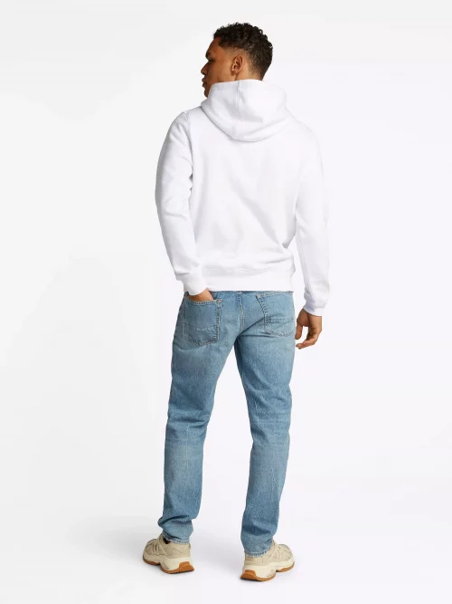 Pull Sweat  Molleton Enfilable Capuche Blanc – Image 2