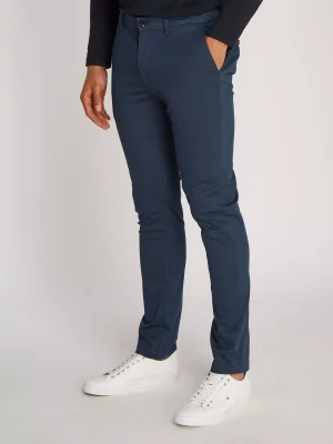 Pantalon Sport Bleecker Micro Print Bleu Fonce