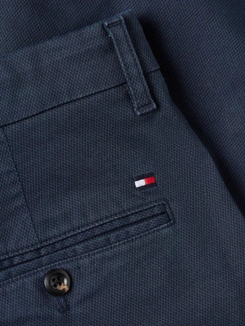 Pantalon Sport Bleecker Micro Print Bleu Fonce – Image 4