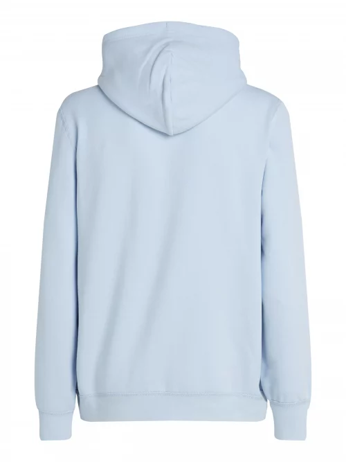 Pull Sweat  Molleton Capuche Bleu Clair – Image 2