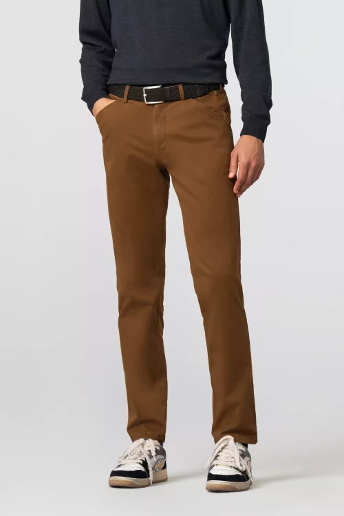 Pantalon Sport Gabardine Stretch Beige Moyen