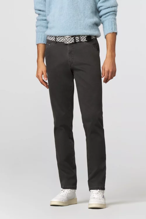 Pantalon Sport Micro Structure Gris Moyen