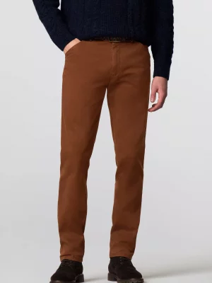 Pantalon Sport Micro Structure Orange Moyen
