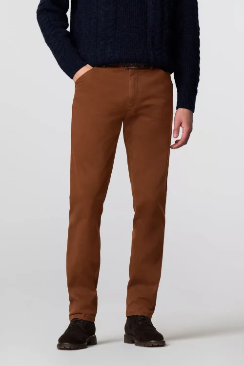 Pantalon Sport Micro Structure Orange Moyen