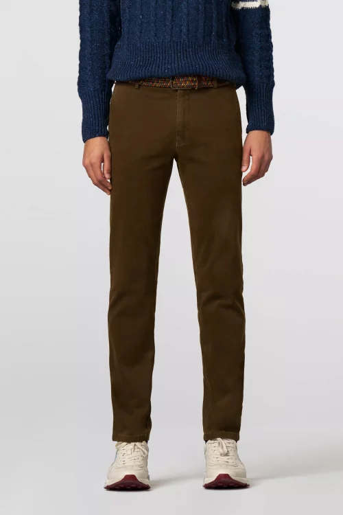 Pantalon Sport Imprime Diago Beige Moyen