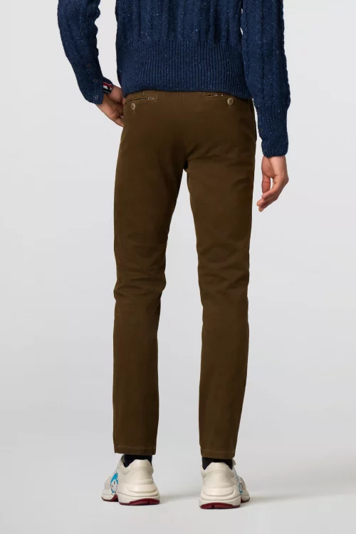 Pantalon Sport Imprime Diago Beige Moyen – Image 2