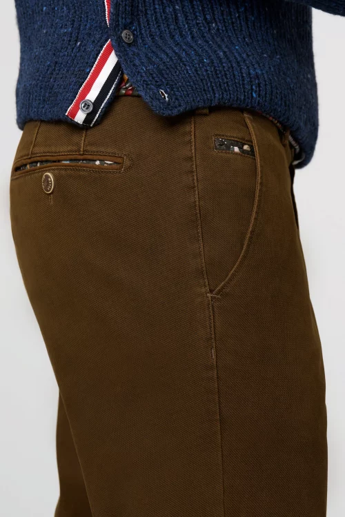 Pantalon Sport Imprime Diago Beige Moyen – Image 3