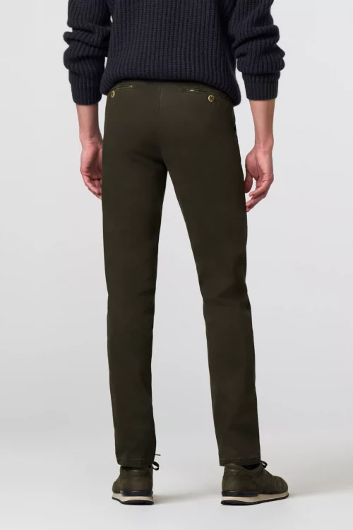 Pantalon Sport Imprime Diago Kaki Fonce – Image 2