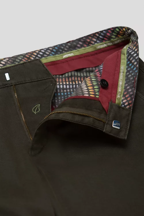 Pantalon Sport Imprime Diago Kaki Fonce – Image 4