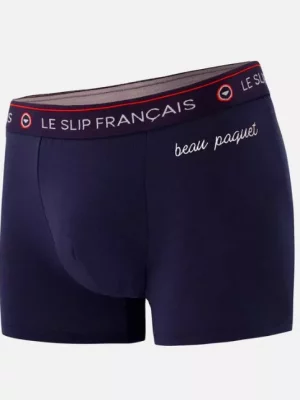Accessoire Shorty Broderie Beau Paquet Bleu Fonce