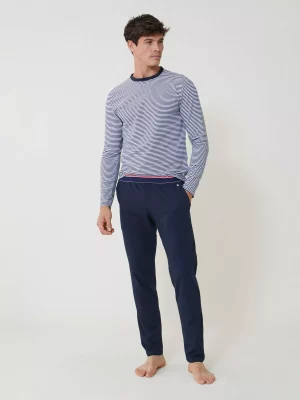 Accessoire Pyjama Pyjalong Mariniere Bleu Fonce