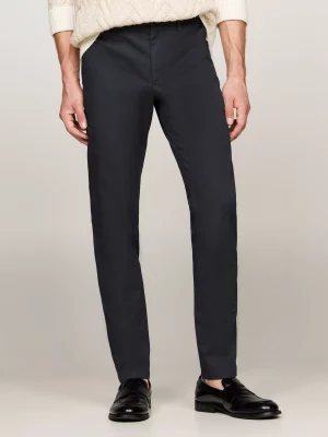 Pantalon Sport Bleecker Micro Print Bleu Fonce