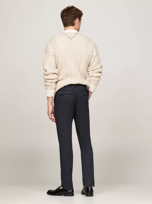 Pantalon Sport Bleecker Micro Print Bleu Fonce – Image 2