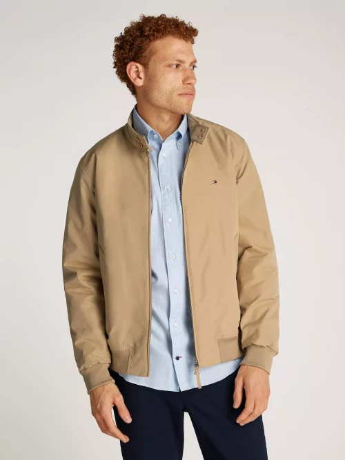 Grosse Piece Blouson Harrington Teddy Beige Clair