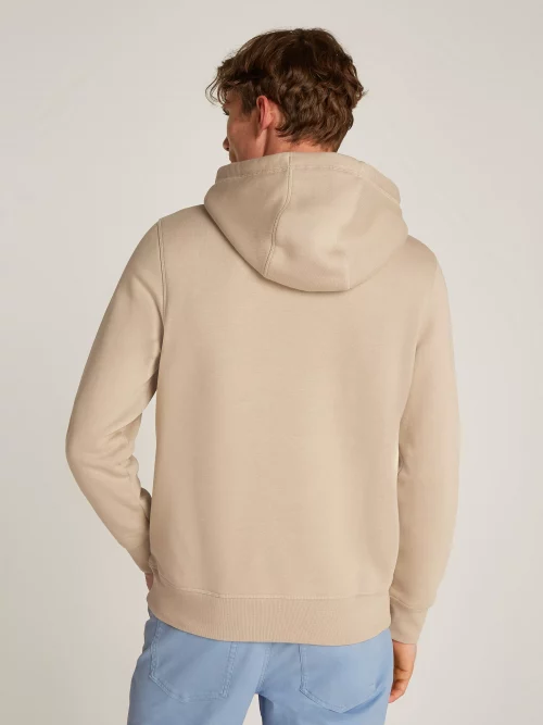 Pull Sweat  Molleton Enfilable Capuche Beige Clair – Image 2