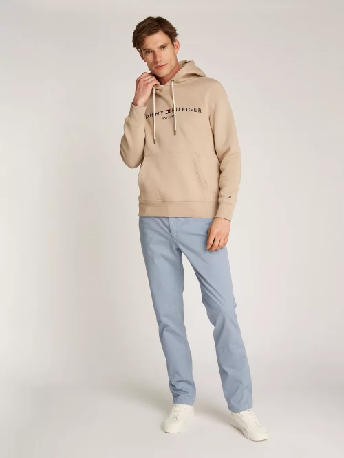 Pull Sweat  Molleton Enfilable Capuche Beige Clair – Image 5