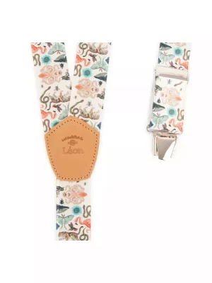 Accessoire Bretelles Animaux Vert Moyen