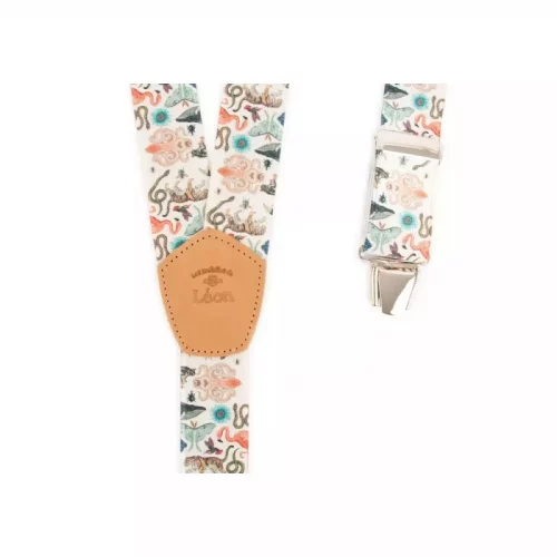 Accessoire Bretelles Animaux Vert Moyen