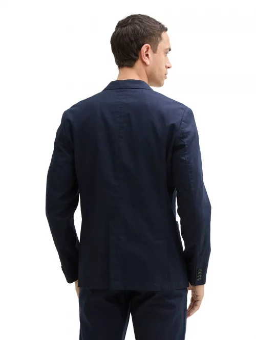 Veste Ville Lin Coton 3pp Bleu Fonce – Image 2