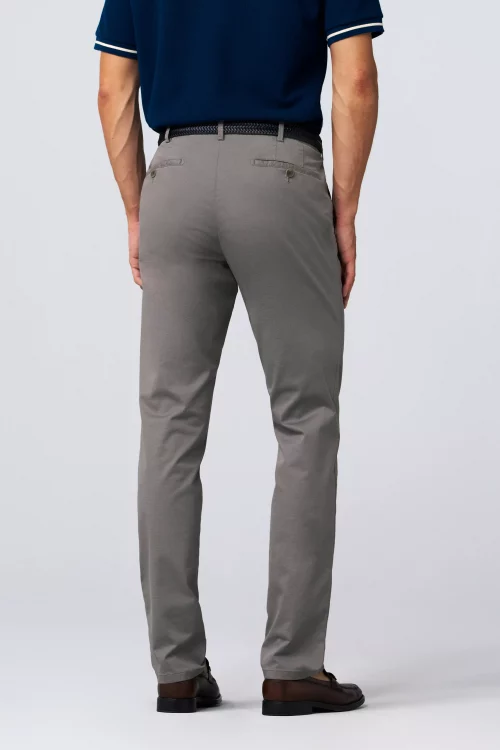 Pantalon Sport Fil A Fil Gris Moyen – Image 2