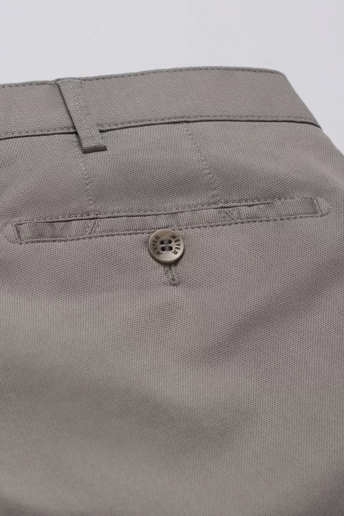 Pantalon Sport Fil A Fil Gris Moyen – Image 3