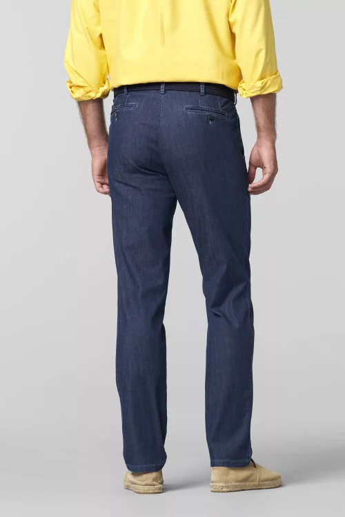 Jean Denim Denim Poches Italiennes Bleu Moyen – Image 2