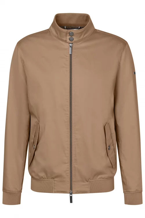 Grosse Piece Blouson Teddy Coton Beige Clair