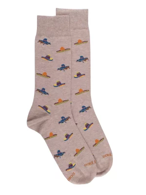 Accessoire Chaussettes 3 Pour 2 Beige Clair