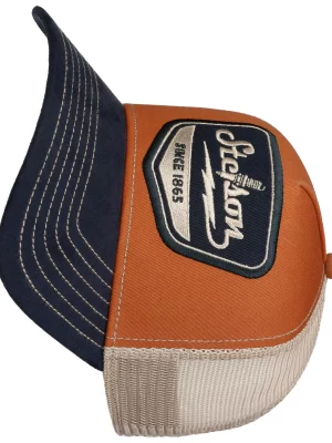 Accessoire Casquette Us Trucker Bicolore Orange Moyen