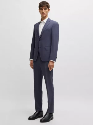 Costume 2 Pieces Performance Unie Bleu Moyen