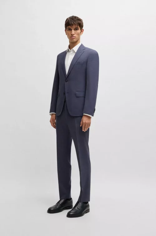 Costume 2 Pieces Performance Unie Bleu Moyen